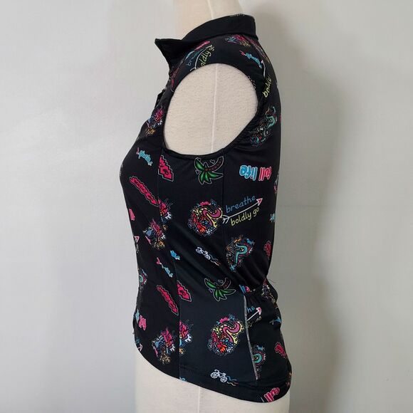 Champion System Cycling Jersey Womens Size XS Race Cut Sleeveless Full Zipper - Picture 5 of 13
